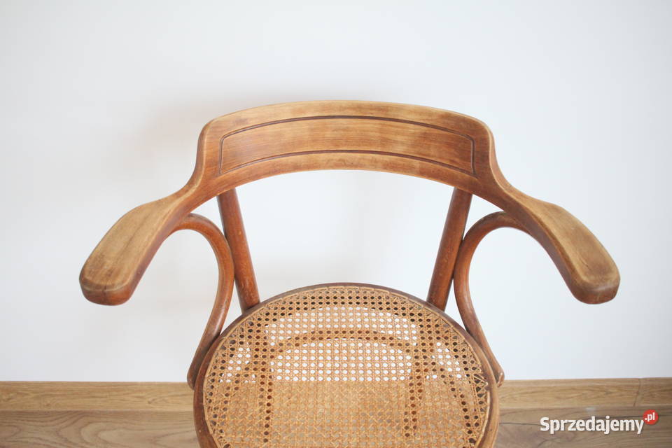 Zabytkowe krzesło THONET śląskie Pszczyna
