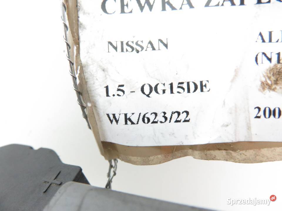CEWKA NISSAN ALMERA II N16 15 QG15DE małopolskie