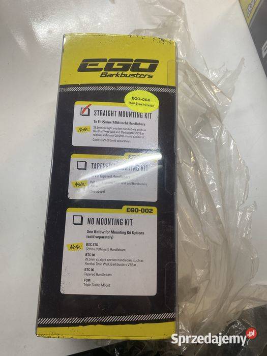 BARKBUSTERS Handbary Aluminiow OSŁONY DŁONI EGO sprzedam