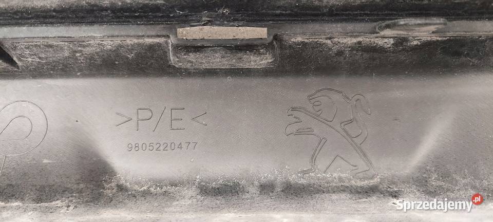 DÓŁ SPOILER ZDERZAKA PEUGEOT 3008 LIFT 1316 osobowe