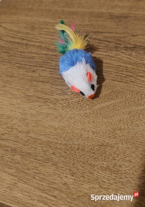 Zabawki kota Myszki z piórkami 12 sztuk