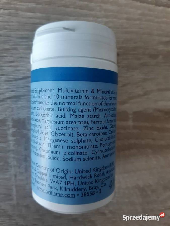 Oriflame Multiwitaminy I minerały Wellosophy Witaminy i minerały Sosnowiec