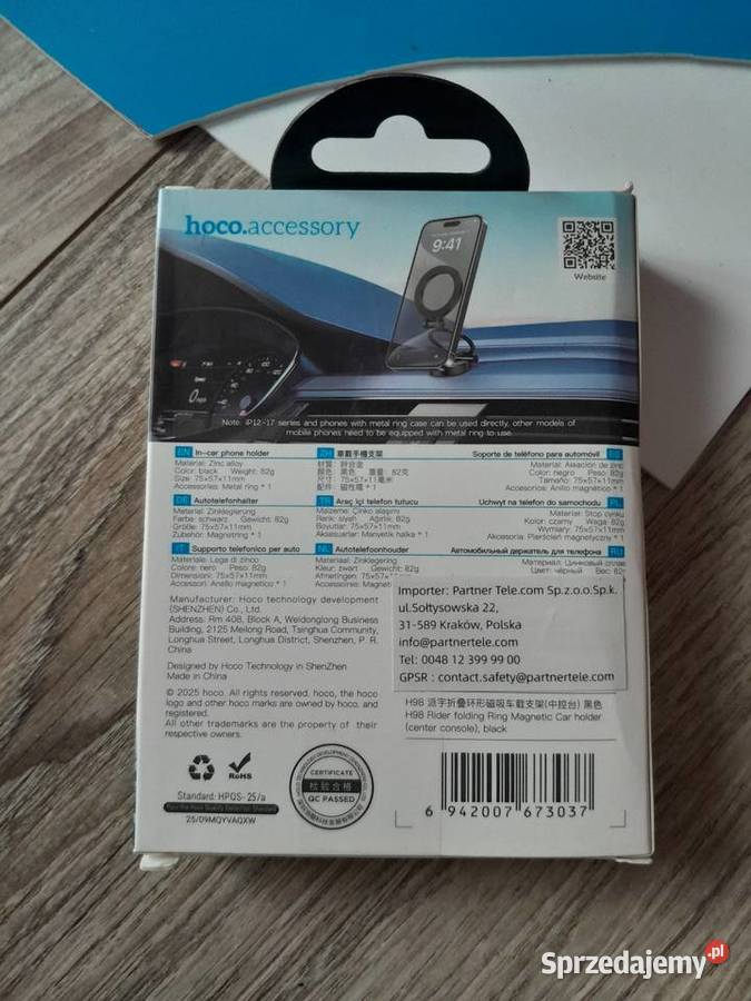 Uchwyt magnetyczny na telefon z Magsafe na deskę Wieliczka