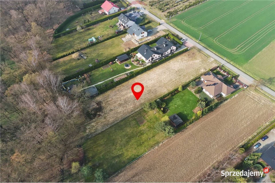 Działka budowlana 2426m2 z furtką do lasu śląskie