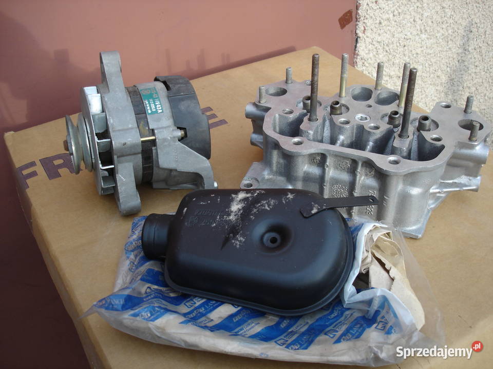 Fiat 126 BIS alternator glowica chwyt powietrza osobowe