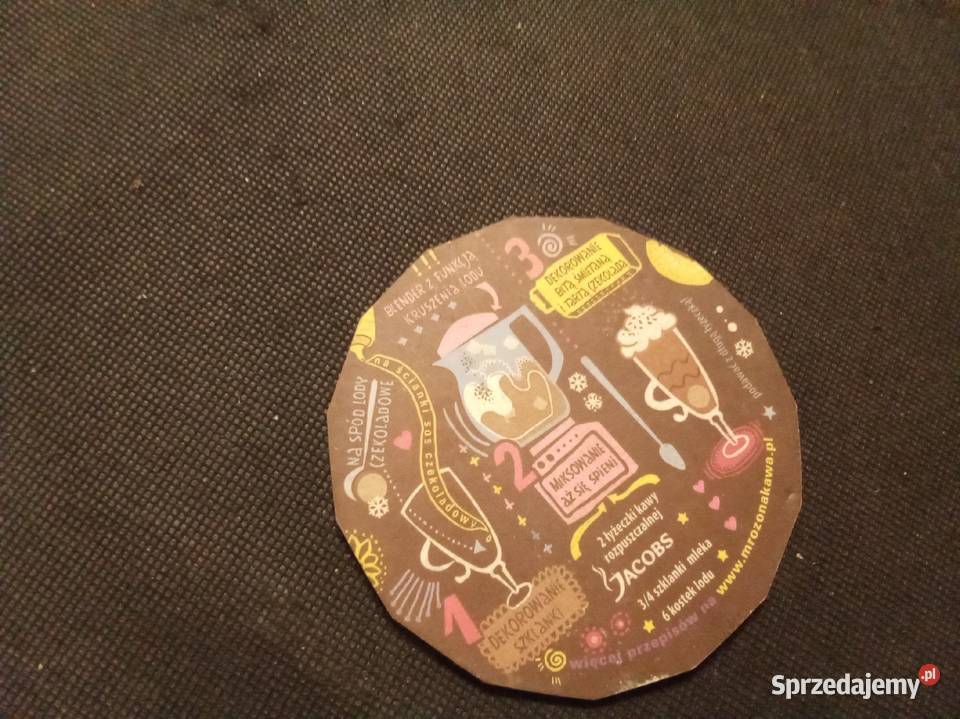 Podkładka pod kawę czekoladowe szaleństwo Jacobs Warszawa sprzedam