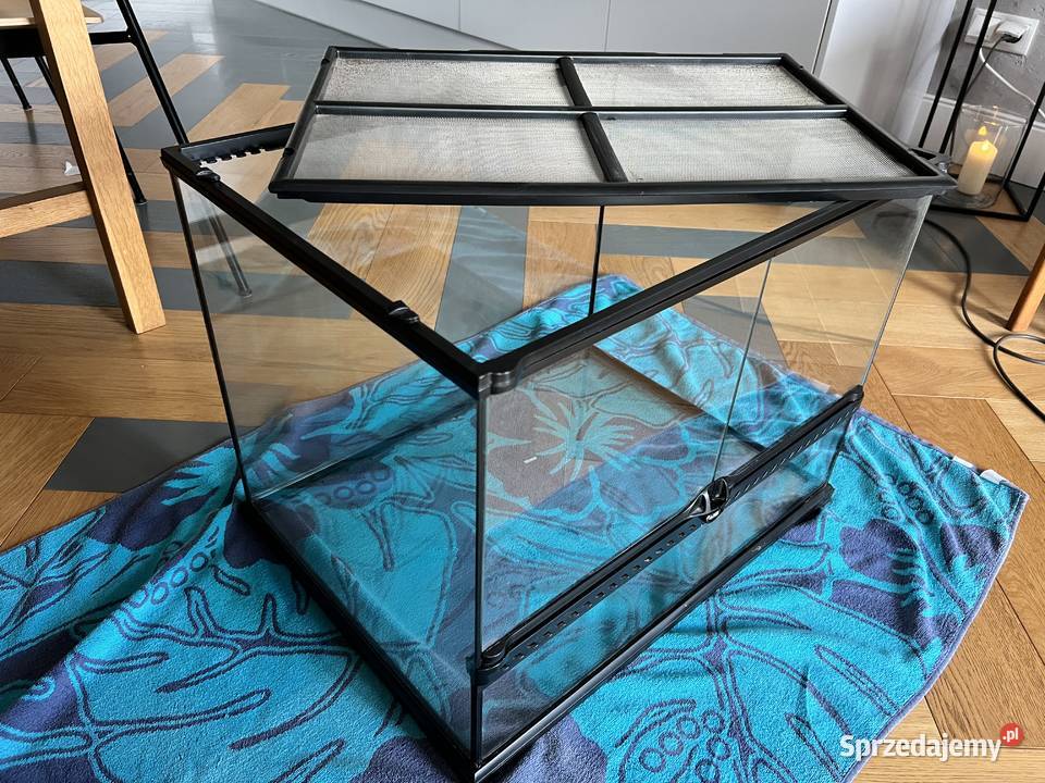 ExoTerra Terrarium szklane MEDIUM 60x45x45 Akcesoria dla zwierząt Warszawa