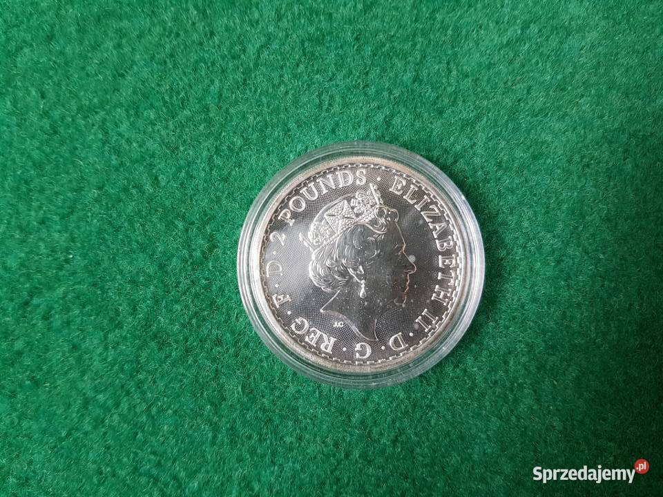 Britannia 2020 1 uncja Próba 999 Srebrna Moneta pomorskie Gdynia sprzedam