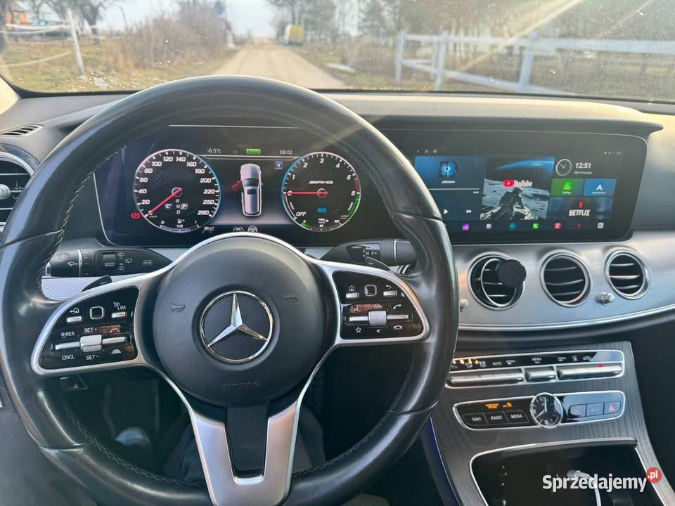 MercedesBenz Klasa E W213 20 300 HYBRYDA PLUGIN Wólka Abramowicka