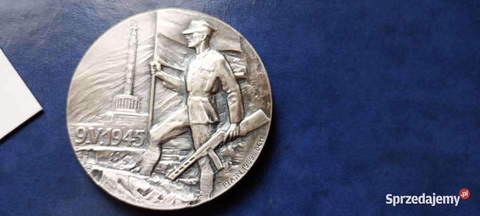 Stare monety Medal 50 rocznica Wrześni Polska 40 Lesko sprzedam