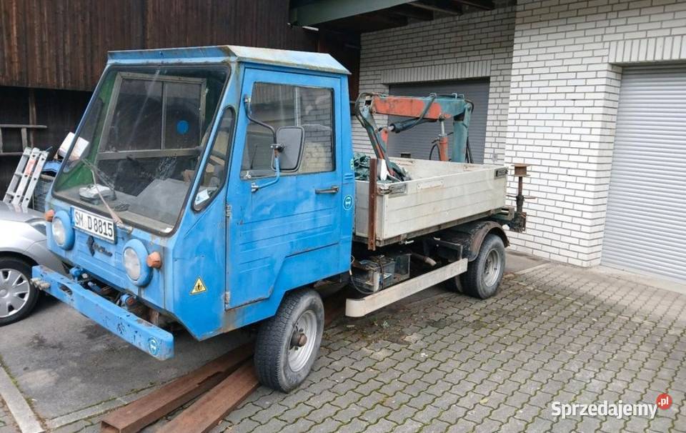 Multicar m2502 44 żuraw samochodowy z HDS