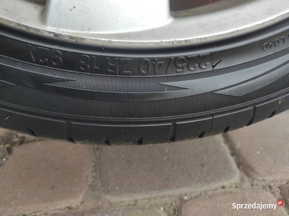 Alufelgi felgi 18 8J ET50 MAZDA RX8 CX7 komplet Jarosław