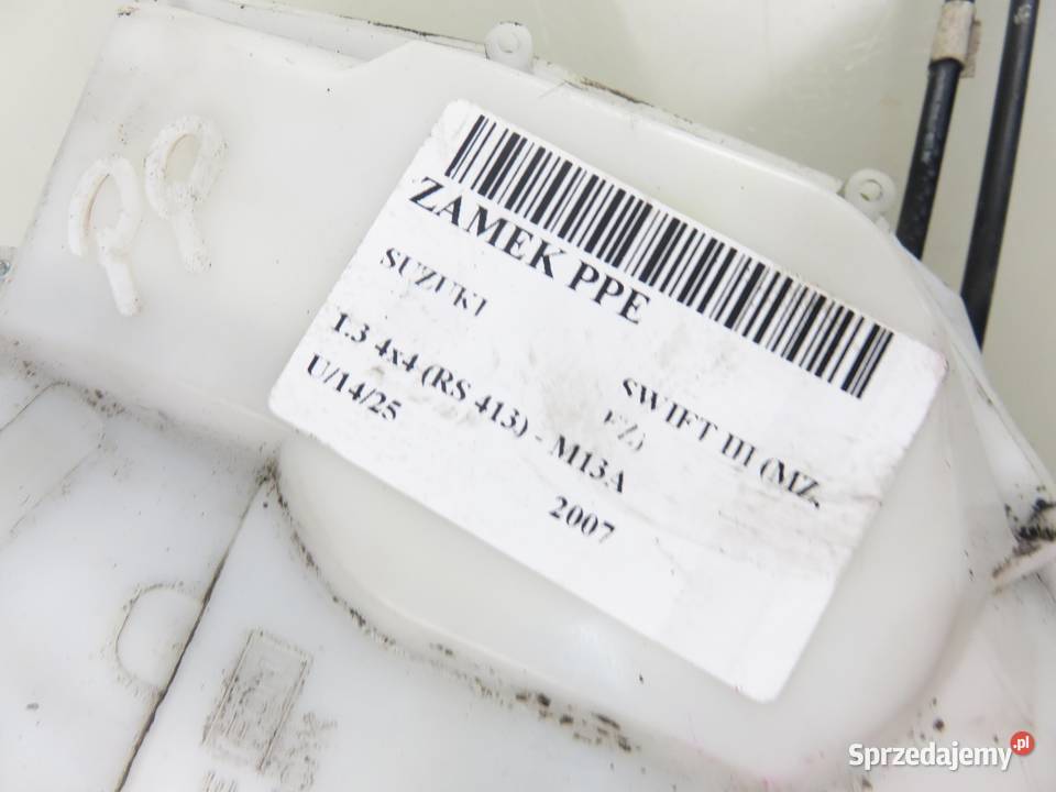 ZAMEK PRAWY PRZEDNI SUZUKI SWIFT MK6 7 PIN