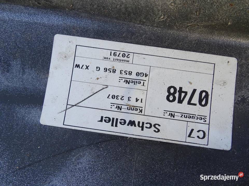 LISTWA NAKŁADKA PROGU PROGOWA PRAWA KOMBI SEDAN