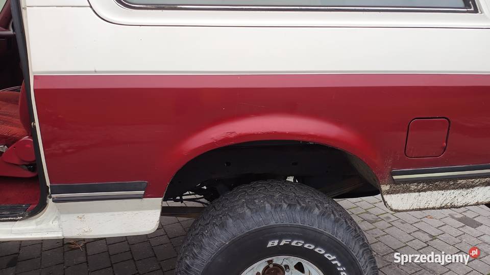 Ford Bronco xlt fullsize 4x4 84600km Wąbrzeźno