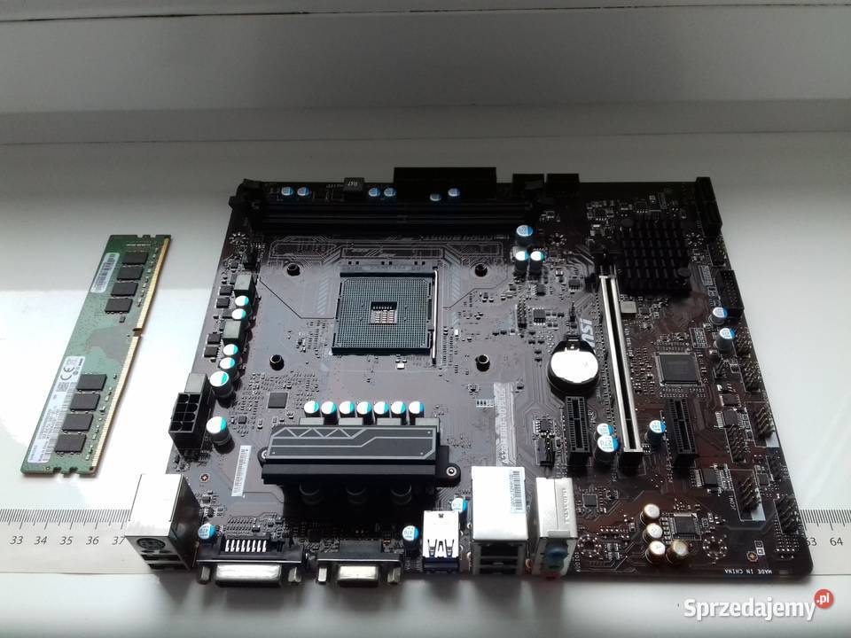 MSI A320M ProVD Plus DDR4 16GB Sprawne AM4 DVI Inny  Bydgoszcz