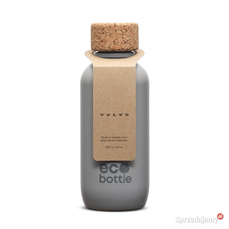 VOLVO butelka na wode ECO szara 650ml OE Gadgety motoryzacyjne