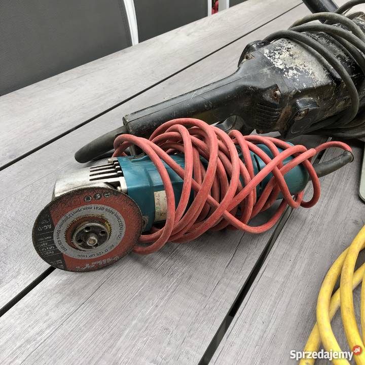 AEG Makita gumówka 230mm i 100mm transformator Poznań