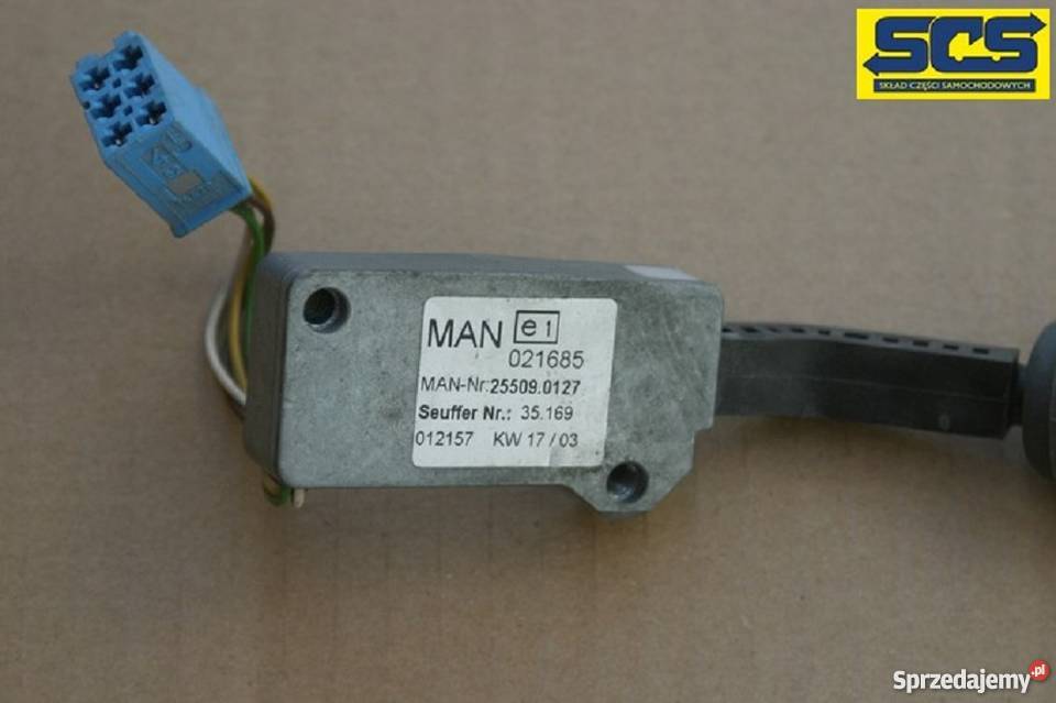 MAN TGA MANETKA HAMULCA GÓRSKIEGO 81255090127 Bieleń