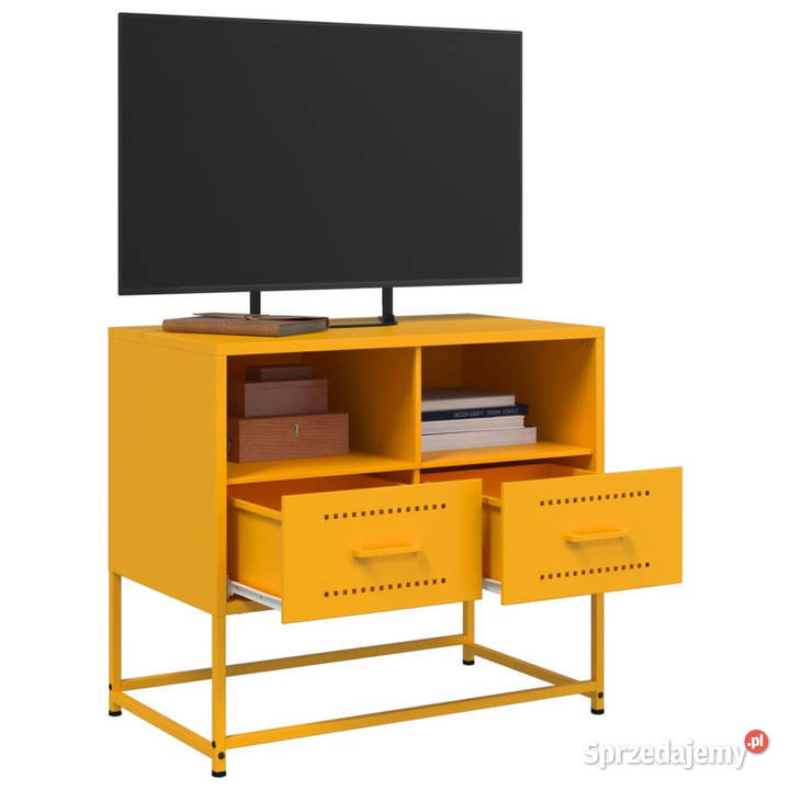Szafka pod telewizor musztardowa 68x39x605 Warszawa