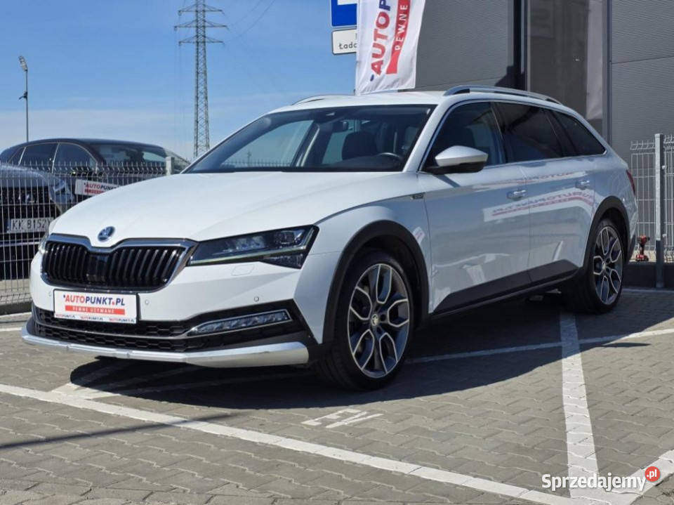 Skoda Superb 2022r FV23 bezwypadkowy 4x4 niski automatyczna wielkopolskie Poznań