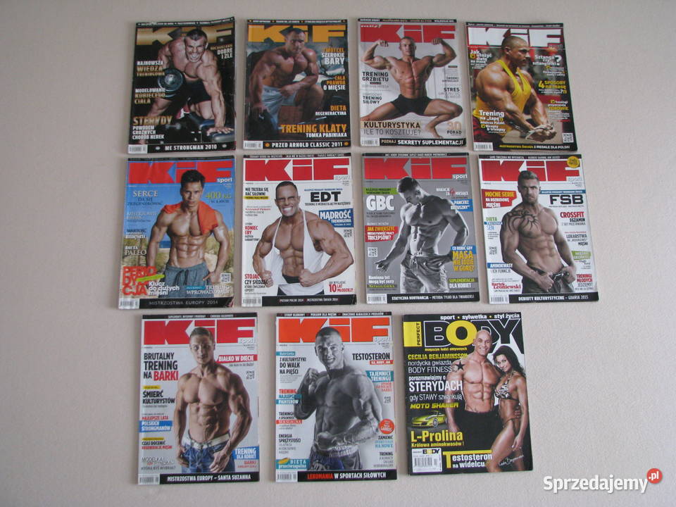 KiF Kulturystyka i Fitness magazyn z lat 2010 Brzegi sprzedam