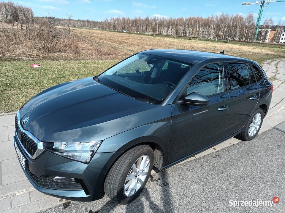 Skoda Scala śliczna Ambition 2021 r pierwszy nieuszkodzony Wrocław