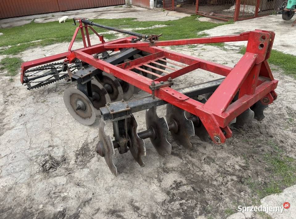 Brona talerzowa talerzówka 2x8 akpil z wałkiem Skaryszew