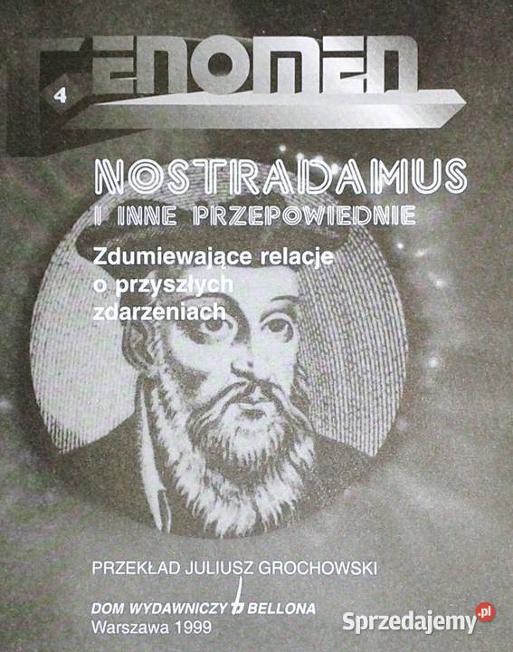 Nostradamus i jego przepowiednie Fenomen 4 miękka
