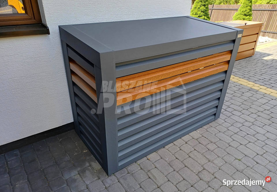 Osłona klimatyzatora pompy ciepła 130x50x110 Sopot