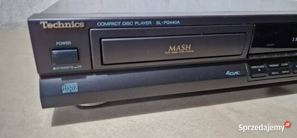 Cd player Technics SL PG 440A SLPG440A Międzychód
