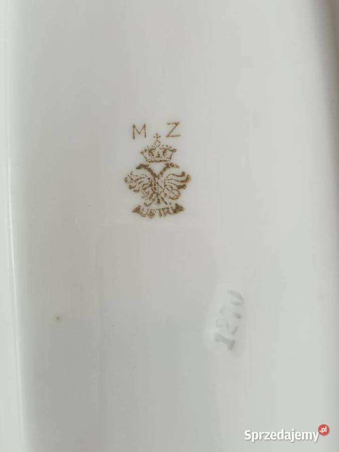 Ręcznie malowany porcelanowy półmisek do