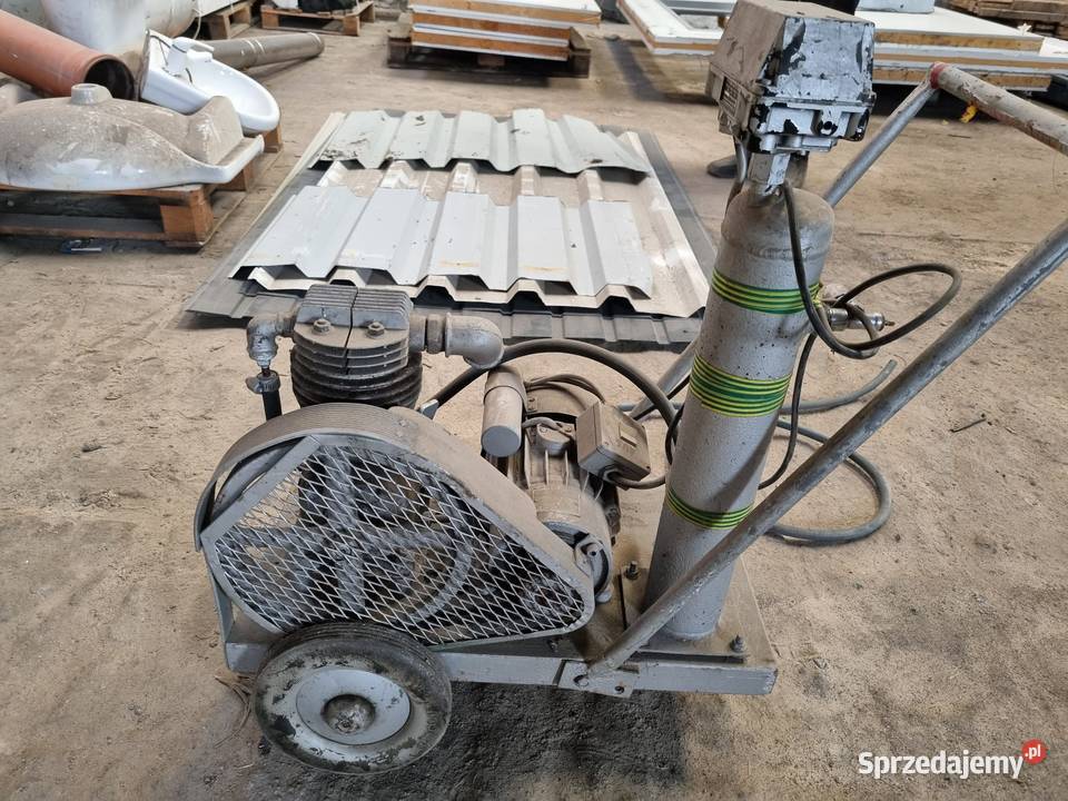 Sprężarka powietrza kompresor Veb Berliner Bielawa