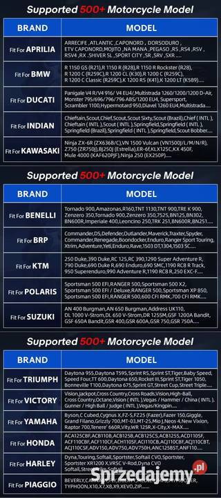 Profesjonalny skaner motocyklowy Ancel MT700 Gdańsk