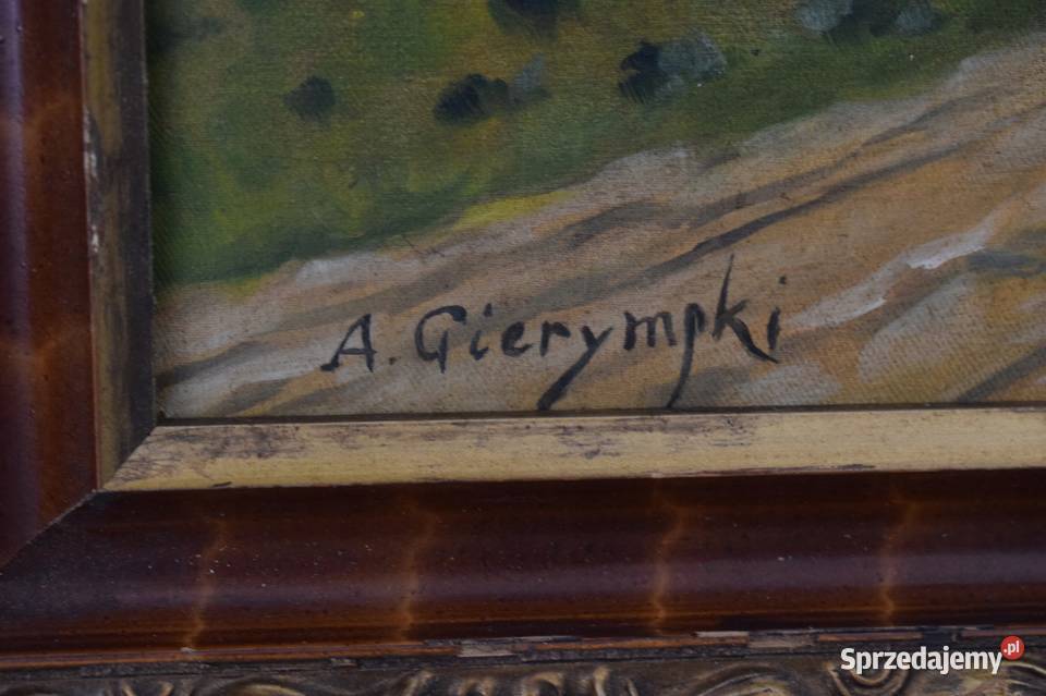 A Gierymski Wiejska Dziewczyna Scena Rodzajowa małopolskie Kraków
