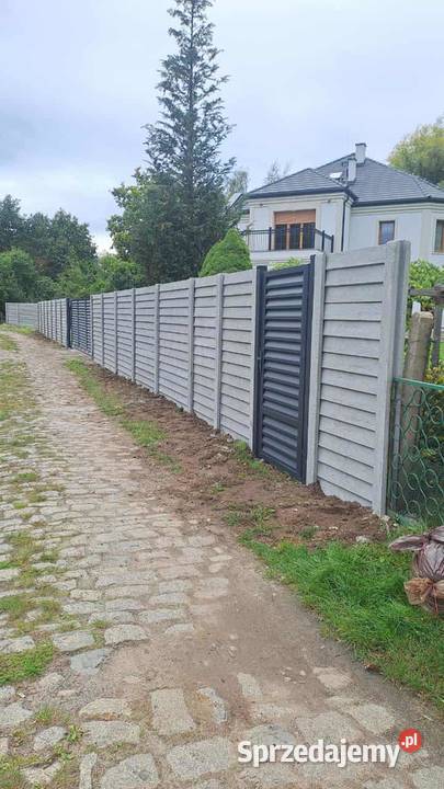 Ogrodzenia betonowe Nowoczene wzory Jelenia Góra usługi budowlane