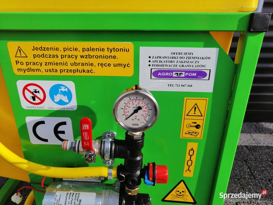 Zaprawiarka do ziemniaków aplikator 80L 12V Kalisz