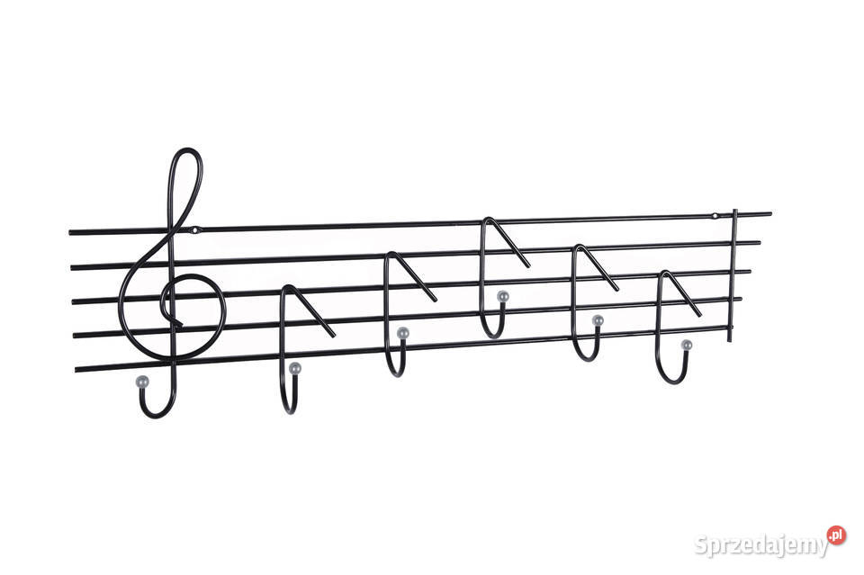 Wieszak Nuty metaloplastyka wielkopolskie Poznań sprzedam