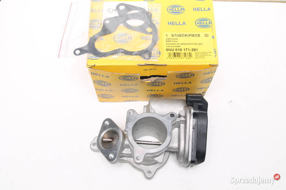 Zawór EGR HELLA 6NU 010 171291 Aud Seat Skoda VW śląskie Siemianowice Śląskie sprzedam