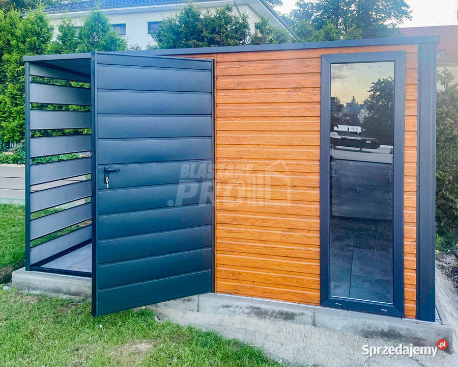 Schowek Domek Ogrodowy 3x3 wiata 07m Drzwi okno