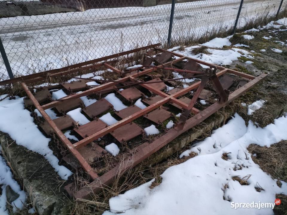 Włóka łąkowa brony zawieszane agregat