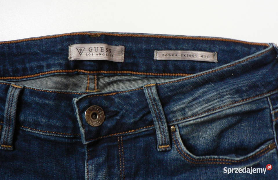 GUESSsuper jeansy skiny rurki28
