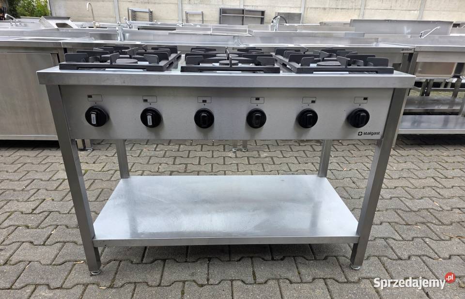 Kuchnia Gazowa 6 Palnikowa STALGAST Moc 325 kW Nowe Skalmierzyce