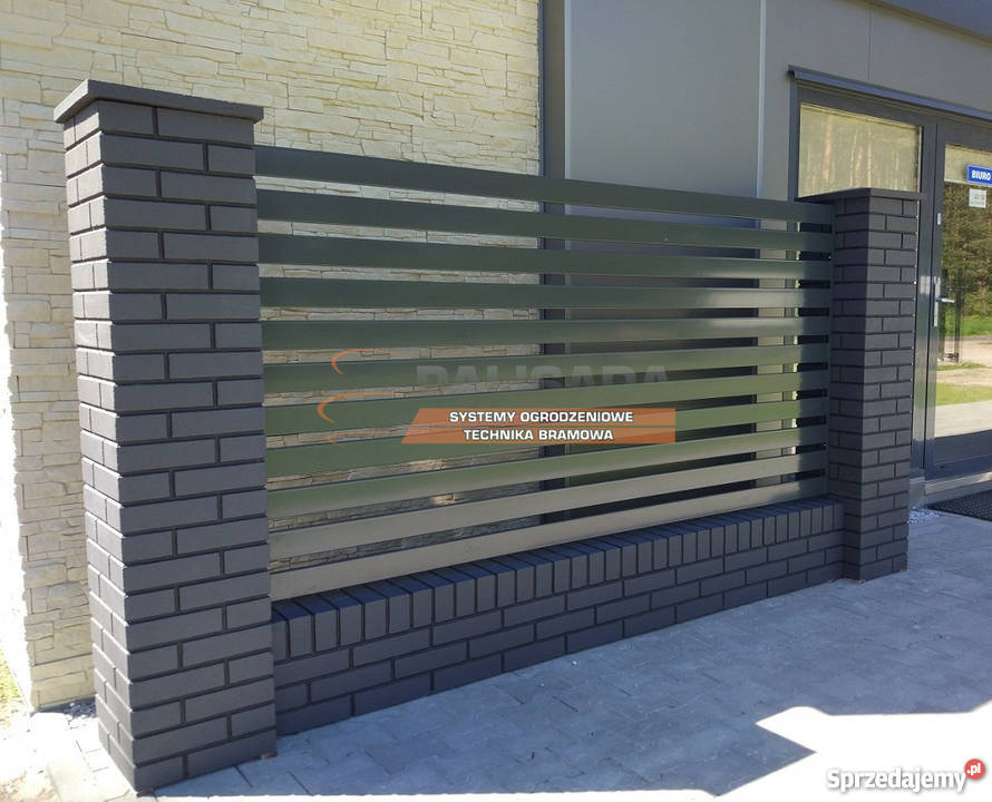 INNOWACYJNE OGRODZENIE IMITACJA KLINKIERU Bydgoszcz