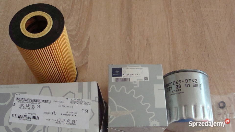 Mercedes W210 220D filtry Oblekoń