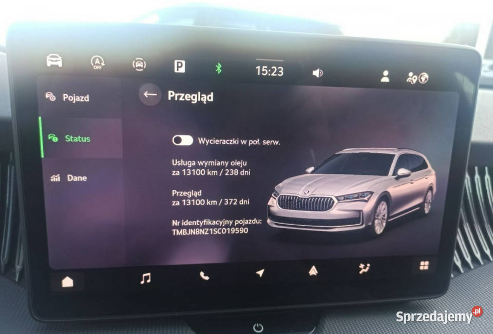 koda Superb 15 TSI 150 mHEV essence dsg virtual Tychy
