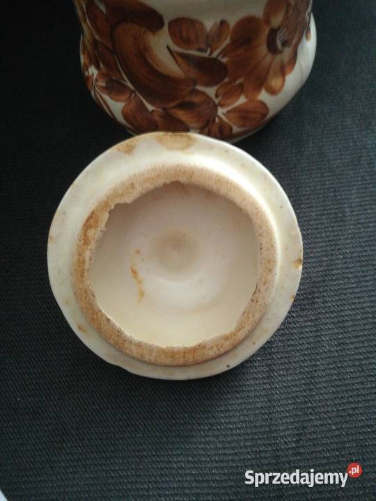 Cukiernica solniczka Włocławek fajans Porcelana i szkło Choszczno sprzedam