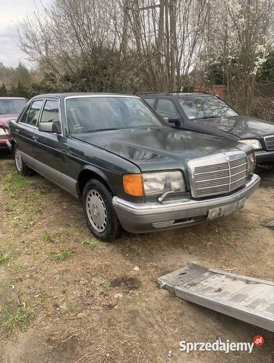 MercedesBenz w126 56 benzyna zielony Tuszyn sprzedam