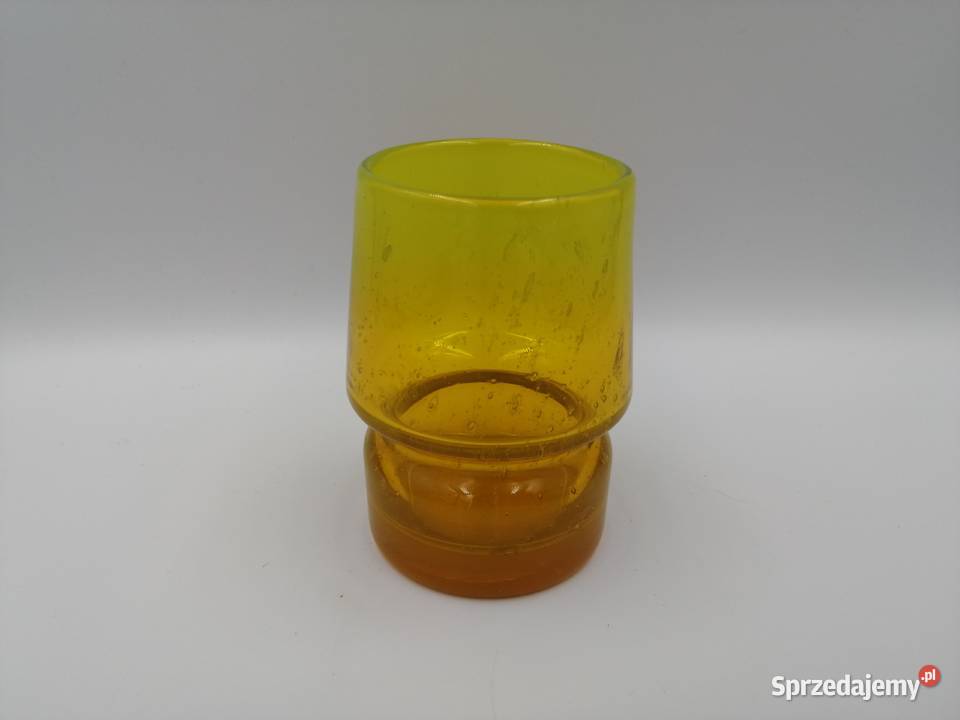 Dzbanek pocisk szklanka Horbowy antico szkło z Borów