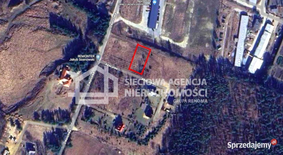 Działka 1059m2 Przyjaźń sprzedam